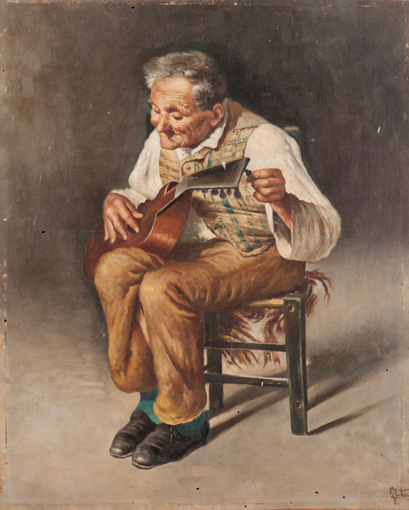 Fiaba 78 - Il tesoro di maestro Francesco   (O kunto tu mesciu Frangisku) 78 chitarra