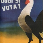 L'ultima sera  (T'ùrtimo vrai)  -  Comizio del 1951 manifesto_DC1948_chicchiricchi