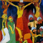 Il lamento di Cristo   (O lamento tu Kristù) crocifissione nolde 1912